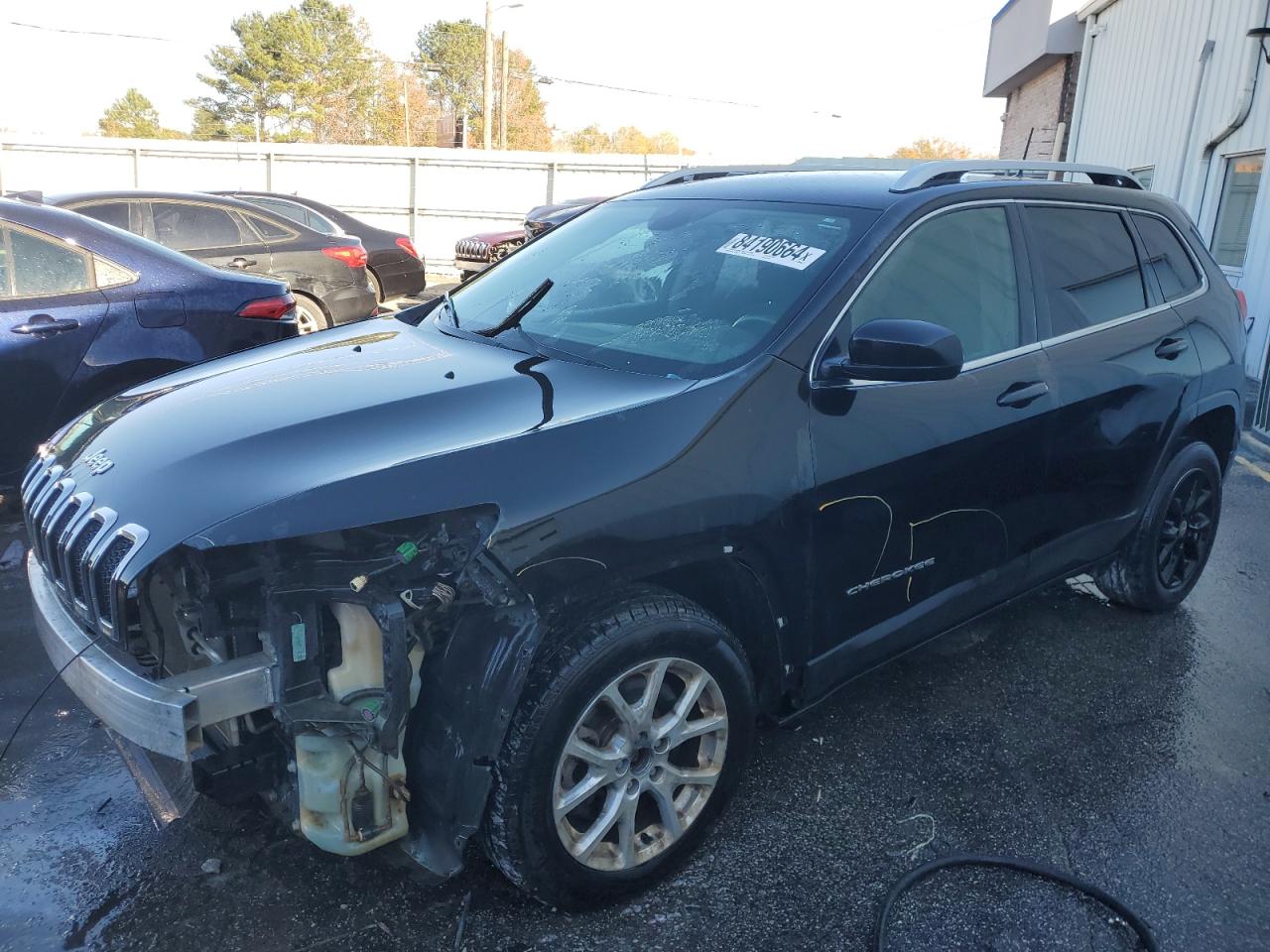 2017 Jeep Cherokee Latitude en Venta en Montgomery, AL - Front End