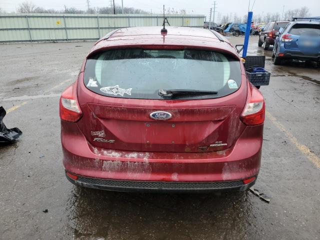  FORD FOCUS 2014 Червоний