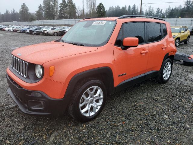  JEEP RENEGADE 2018 Orange