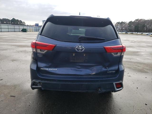  TOYOTA HIGHLANDER 2017 Blue