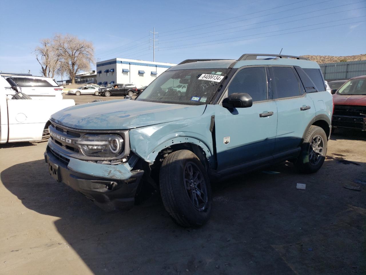 2022 Ford Bronco Sport Big Bend VIN: 3FMCR9B69NRE03731 Lot: 84099134