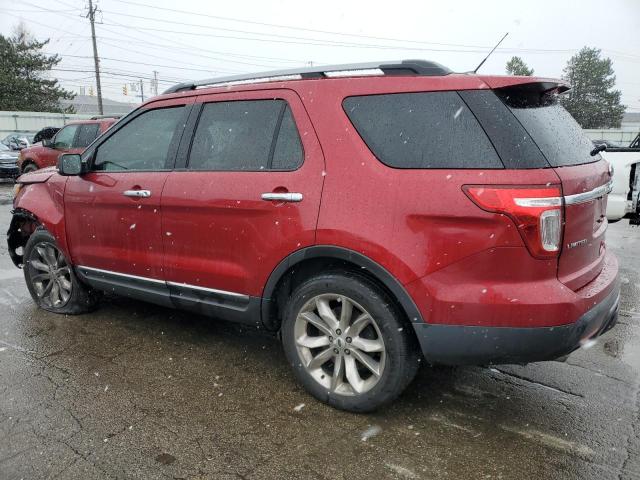  FORD EXPLORER 2015 Червоний