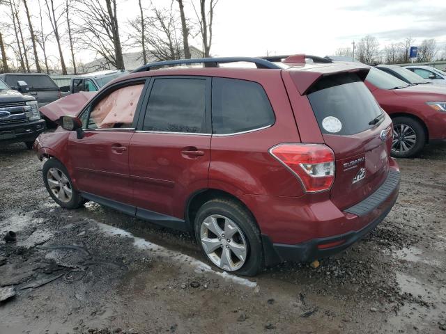  SUBARU FORESTER 2016 Maroon