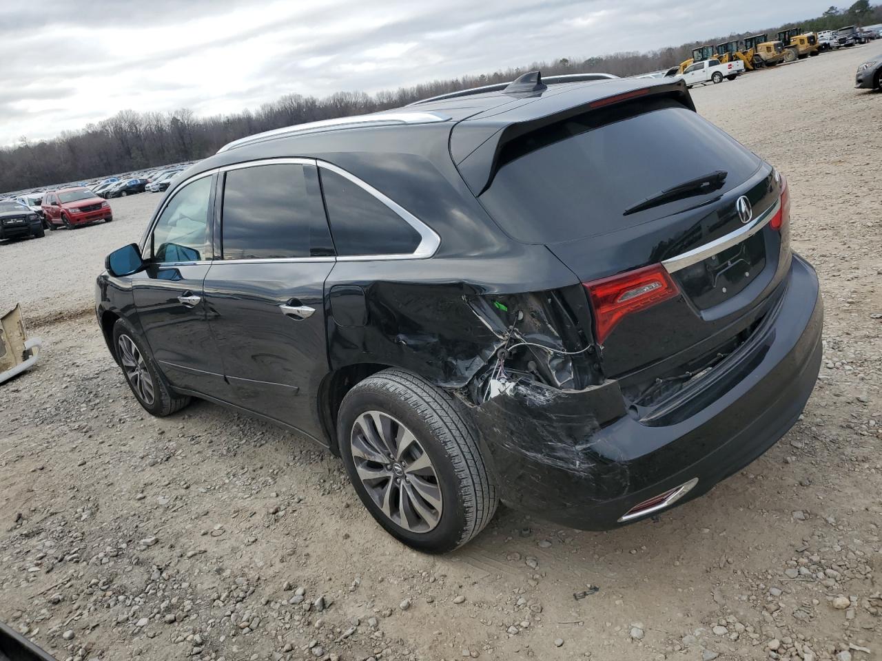 VIN 5FRYD3H44EB019562 2014 ACURA MDX no.2