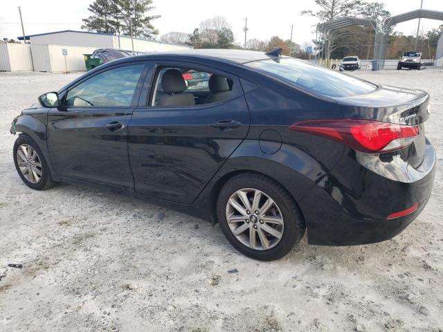 Sedans HYUNDAI ELANTRA 2014 Czarny