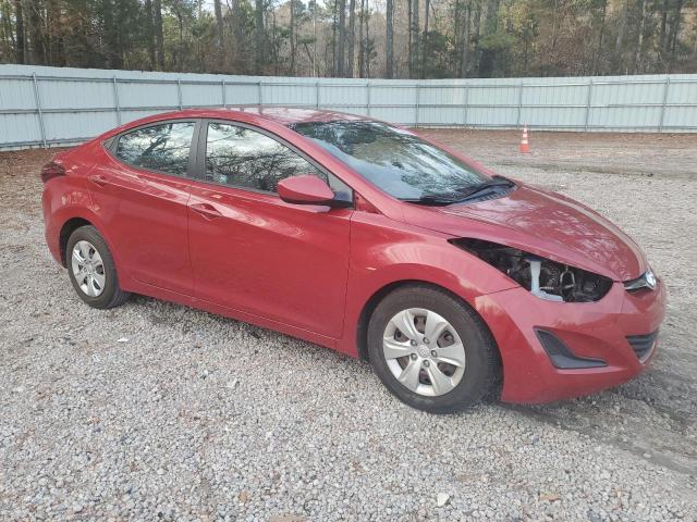  HYUNDAI ELANTRA 2016 Red