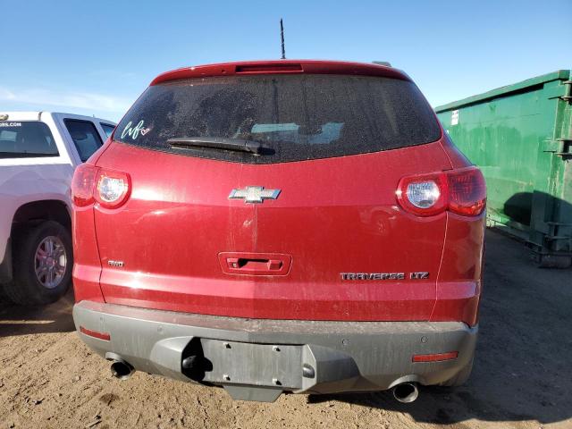  CHEVROLET TRAVERSE 2012 Red