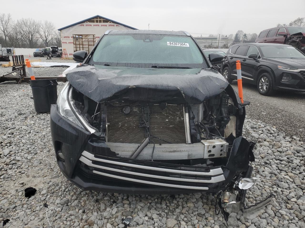 VIN 5TDJZRFH6KS594556 2019 TOYOTA HIGHLANDER no.5