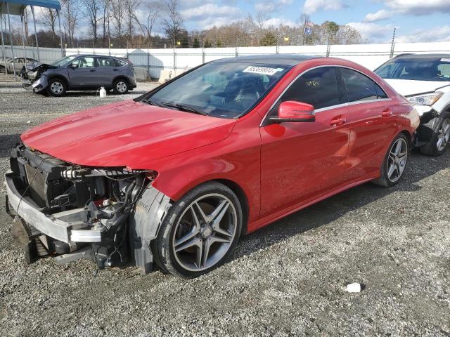  MERCEDES-BENZ CLA-CLASS 2015 Red