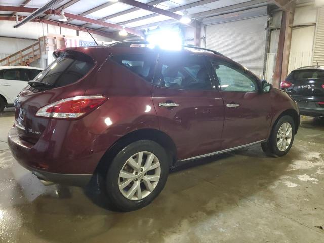  NISSAN MURANO 2012 Бургунди