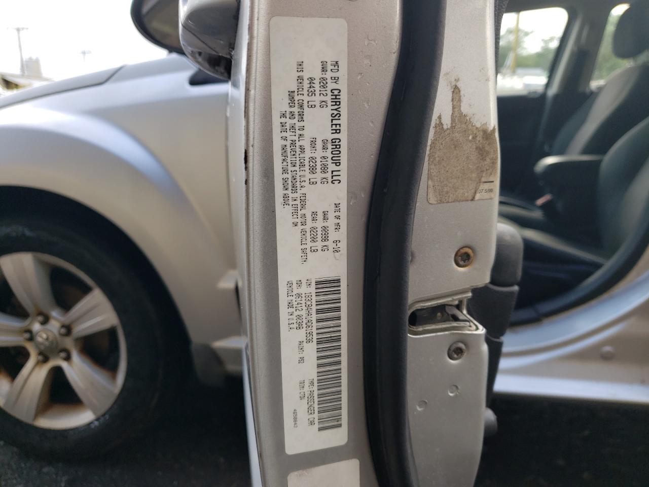 2010 Dodge Caliber Sxt VIN: 1B3CB4HA1AD619536 Lot: 79944644