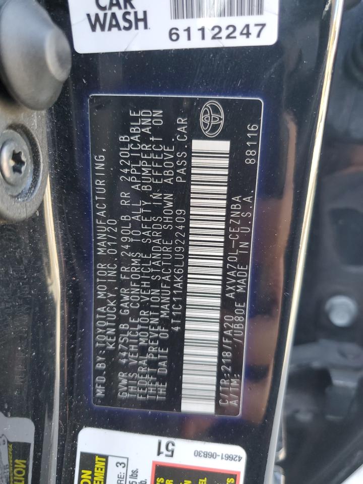2020 Toyota Camry - Image 12
