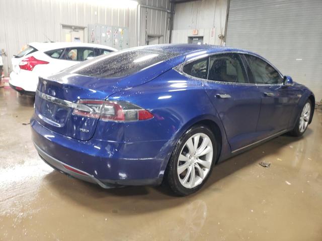  TESLA MODEL S 2015 Синий