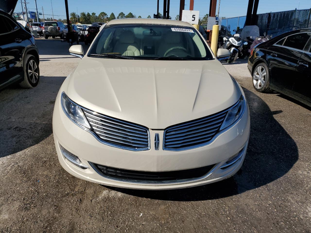 VIN 3LN6L2LUXGR626916 2016 LINCOLN MKZ no.5