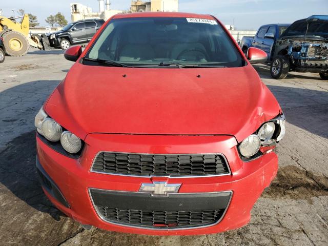  CHEVROLET SONIC 2012 Czerwony