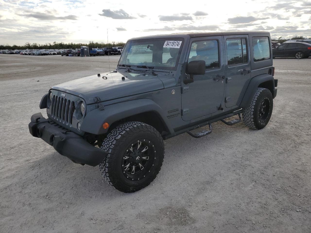 VIN 1C4BJWDG7EL233346 2014 JEEP WRANGLER no.1