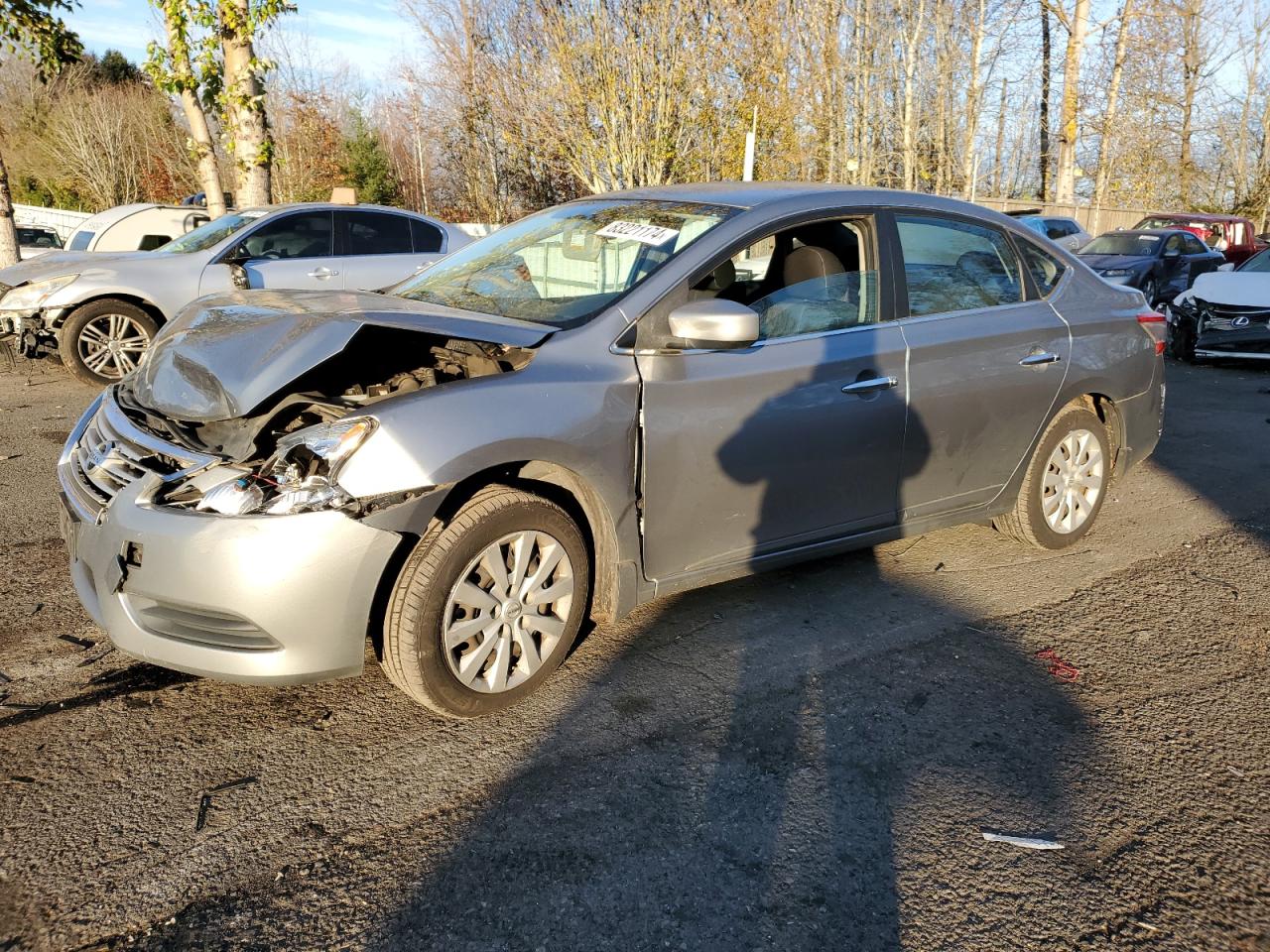 2014 Nissan Sentra S للبيع في Portland، OR - Front End