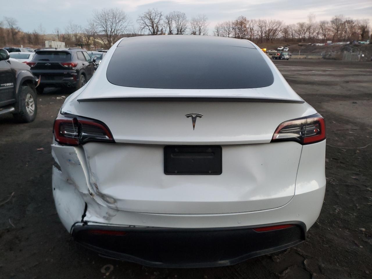 VIN 7SAYGDEF5NF574754 2022 TESLA MODEL Y no.6