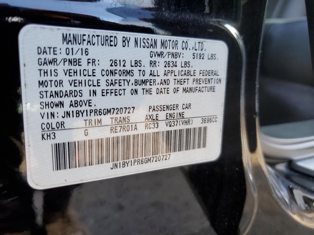 2016 Infiniti Q70 - Image 12