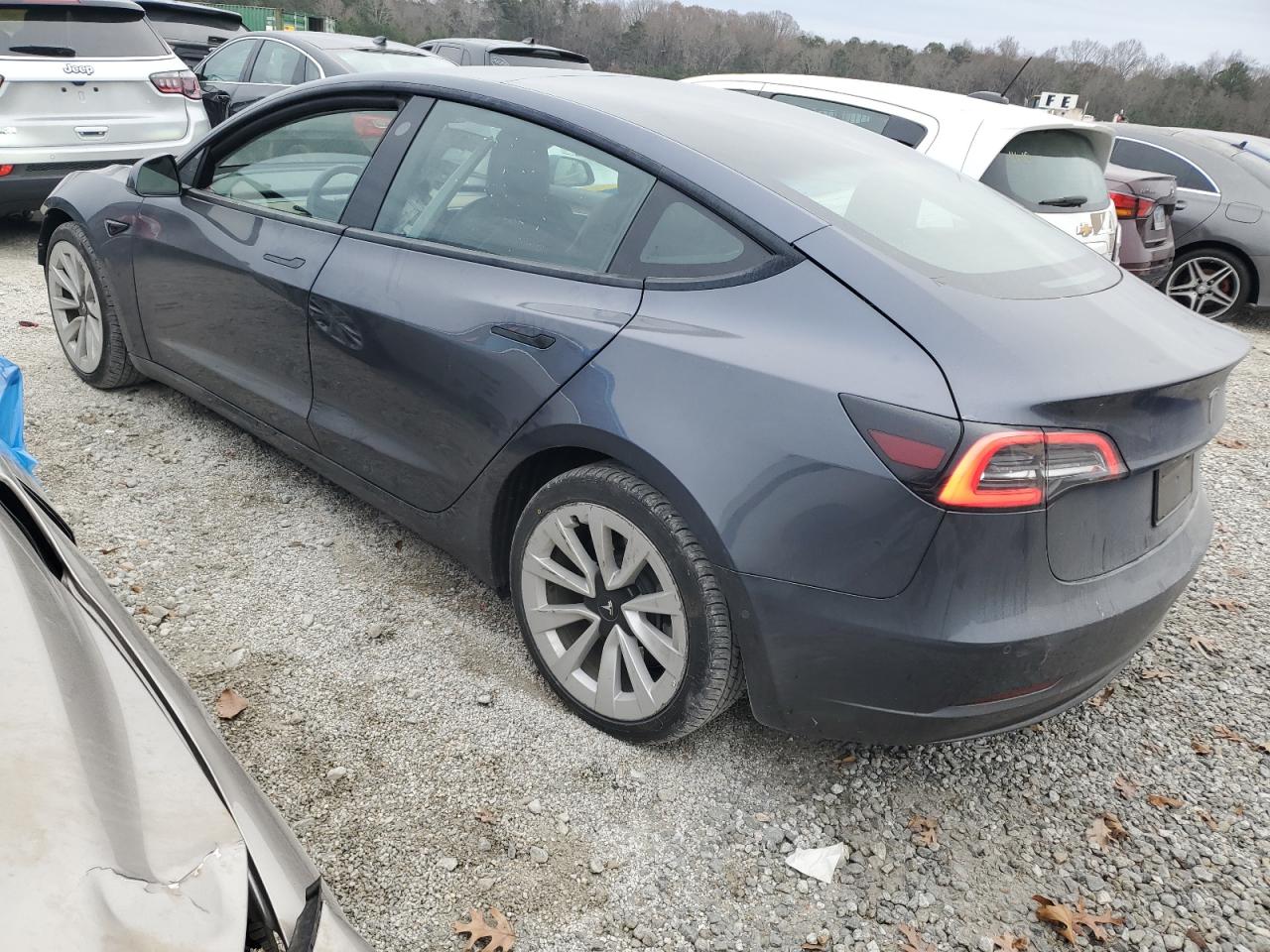 VIN 5YJ3E1EA0NF369083 2022 TESLA MODEL 3 no.2