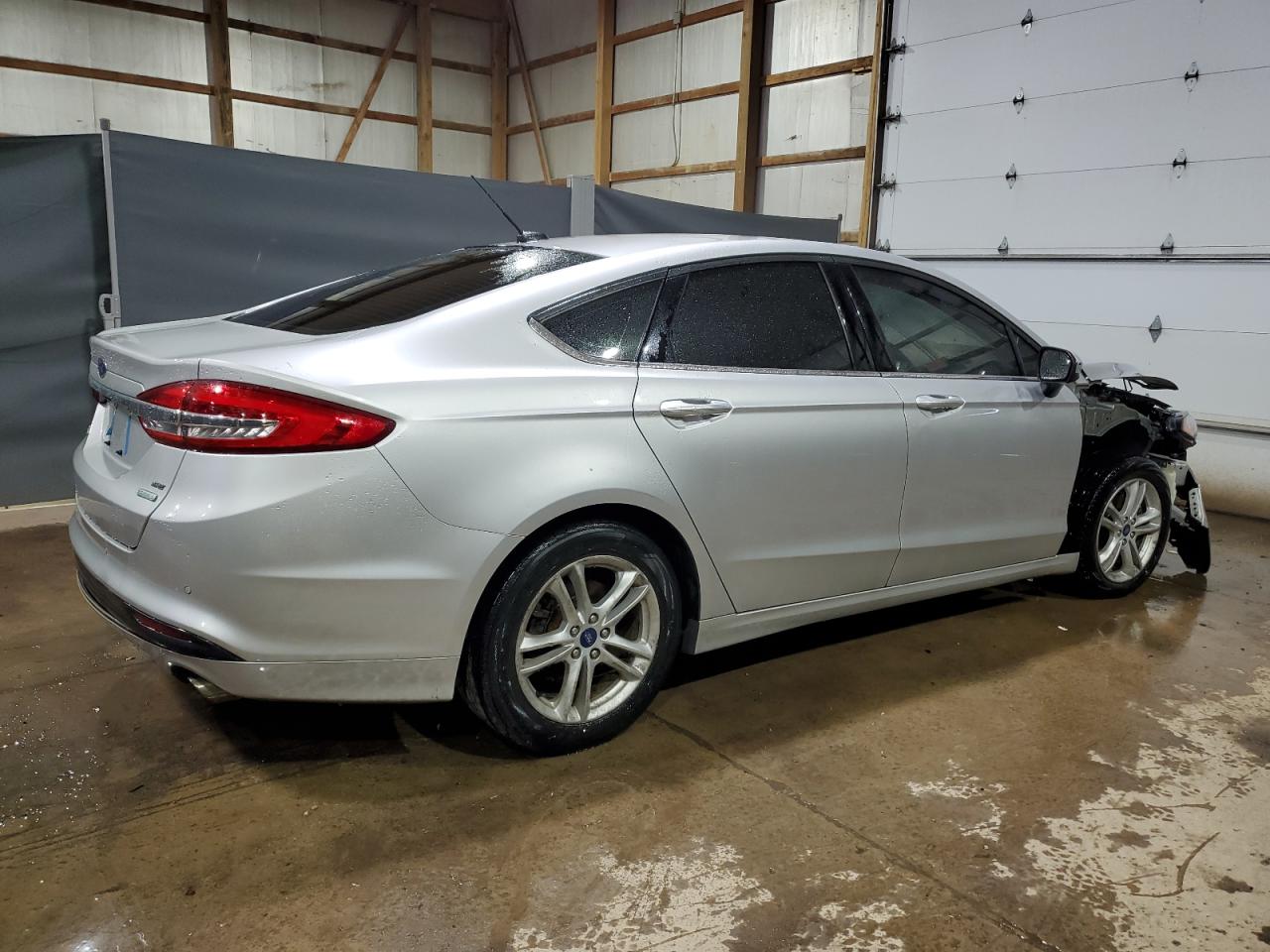 VIN 3FA6P0HD7JR259556 2018 FORD FUSION no.3