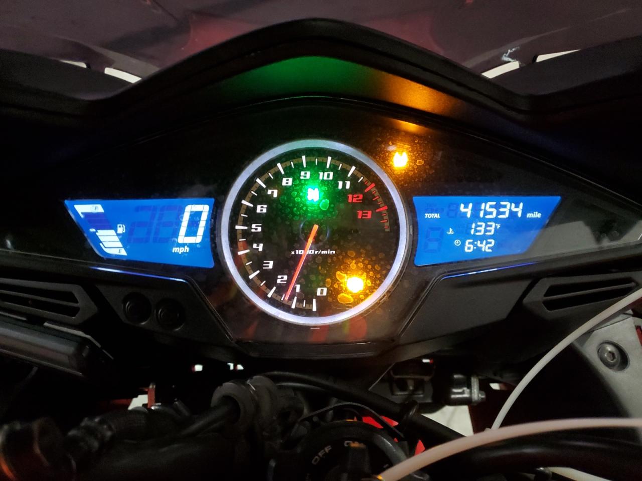 2014 Honda Vfr800 F VIN: JH2RC7956EK000450 Lot: 83589564