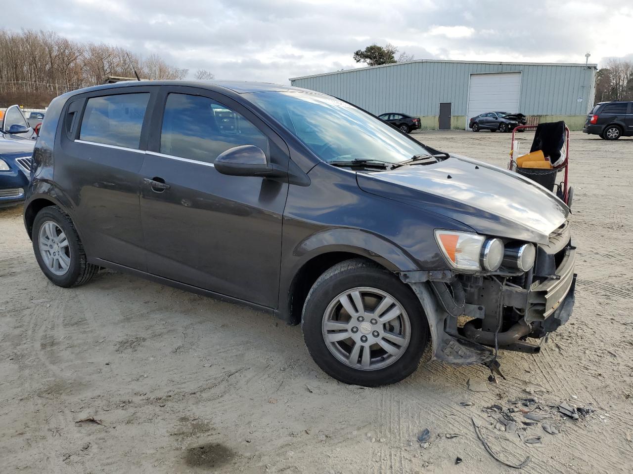 VIN 1G1JC6SB5E4144259 2014 CHEVROLET SONIC no.4