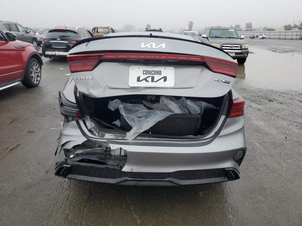 2022 Kia Forte Gt Line VIN: 3KPF54AD1NE447732 Lot: 86158354