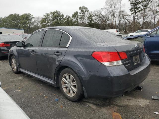  SUBARU LEGACY 2012 Сірий