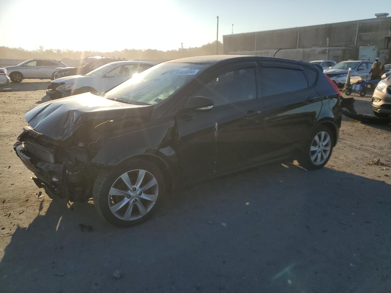 VIN KMHCU5AE9DU117966 2013 HYUNDAI ACCENT no.1