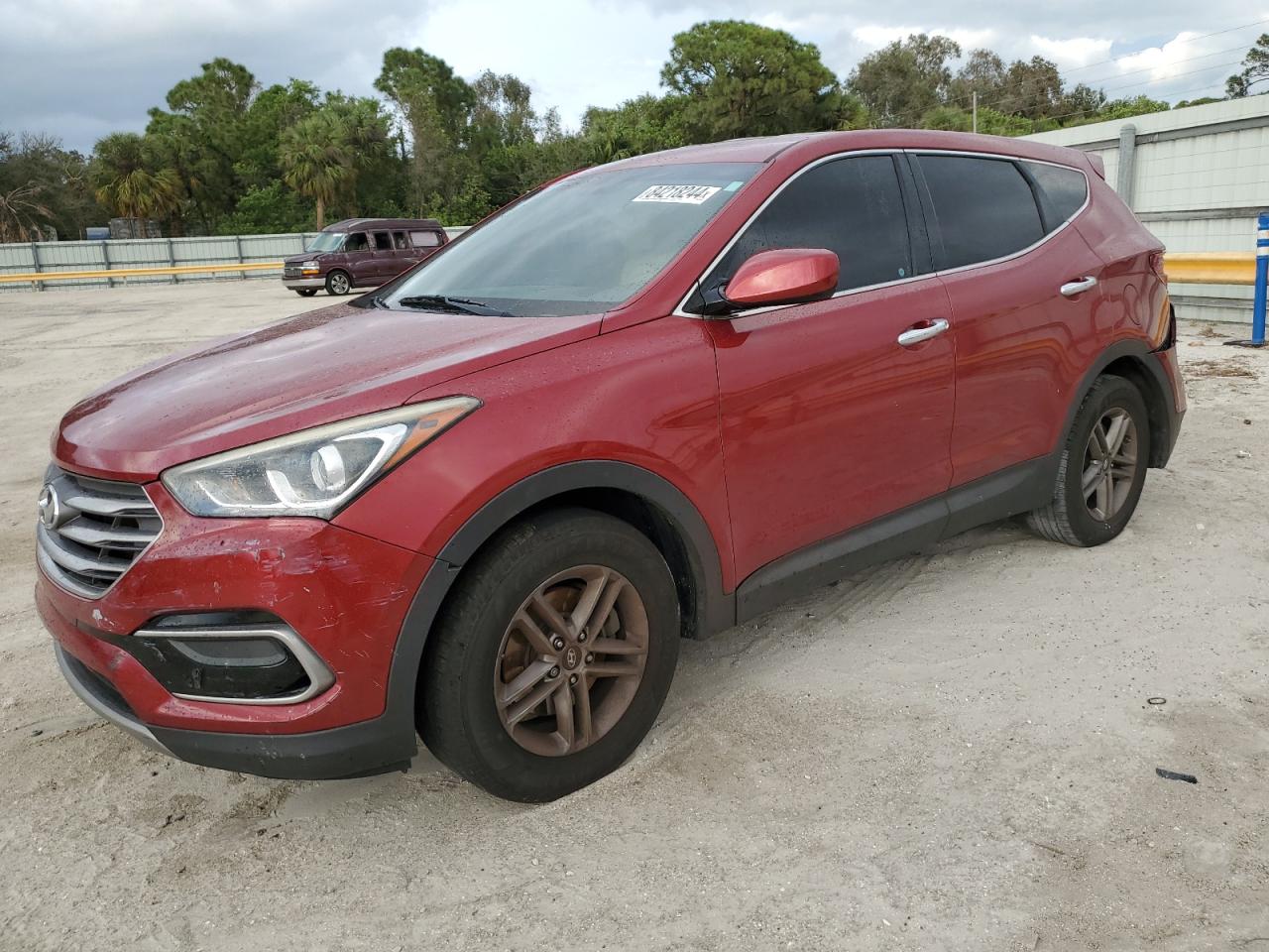 VIN 5XYZT3LB8HG382569 2017 HYUNDAI SANTA FE no.1