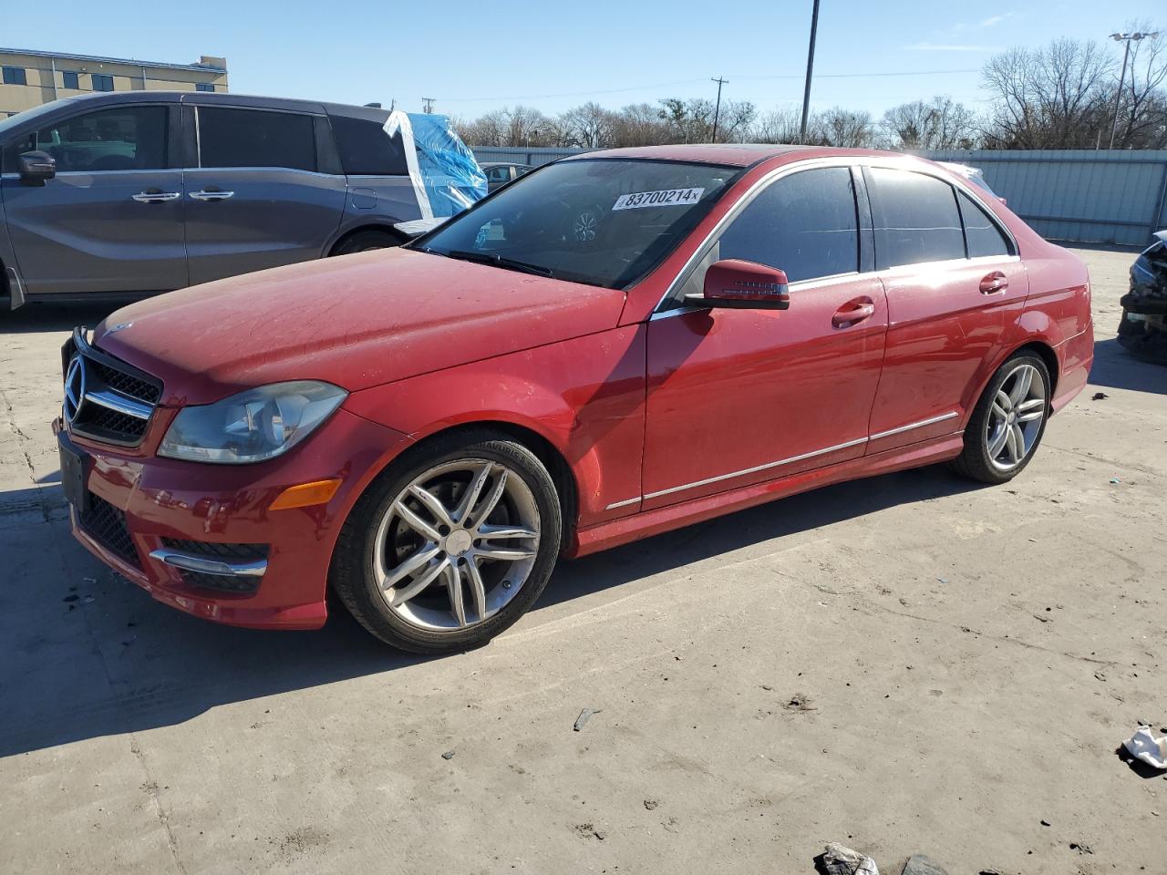 VIN WDDGF4HB7DR275947 2013 MERCEDES-BENZ C-CLASS no.1