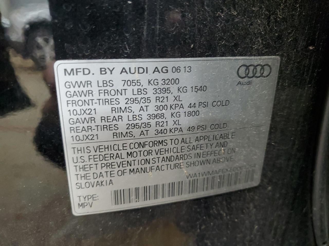 2014 Audi Q7 - Image 13