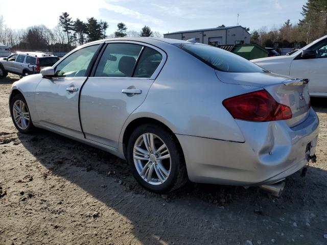  INFINITI G37 2013 Сріблястий