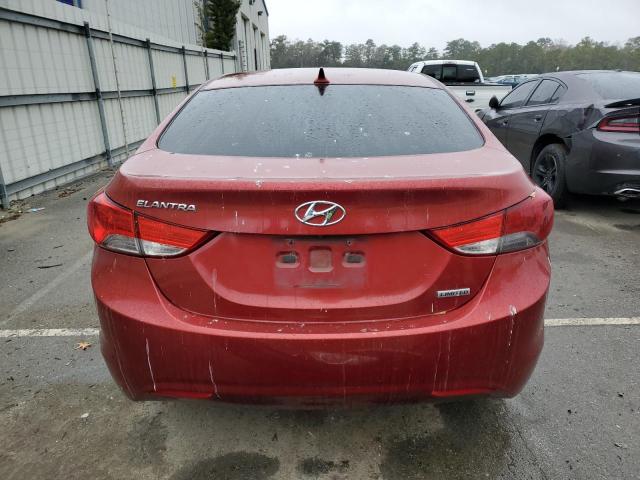  HYUNDAI ELANTRA 2013 Red