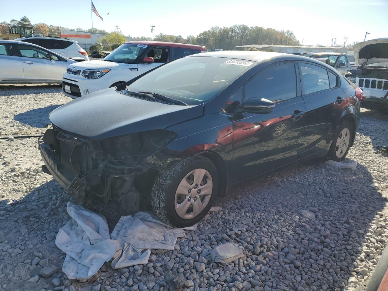 VIN KNAFX4A64G5537187 2016 KIA FORTE no.1