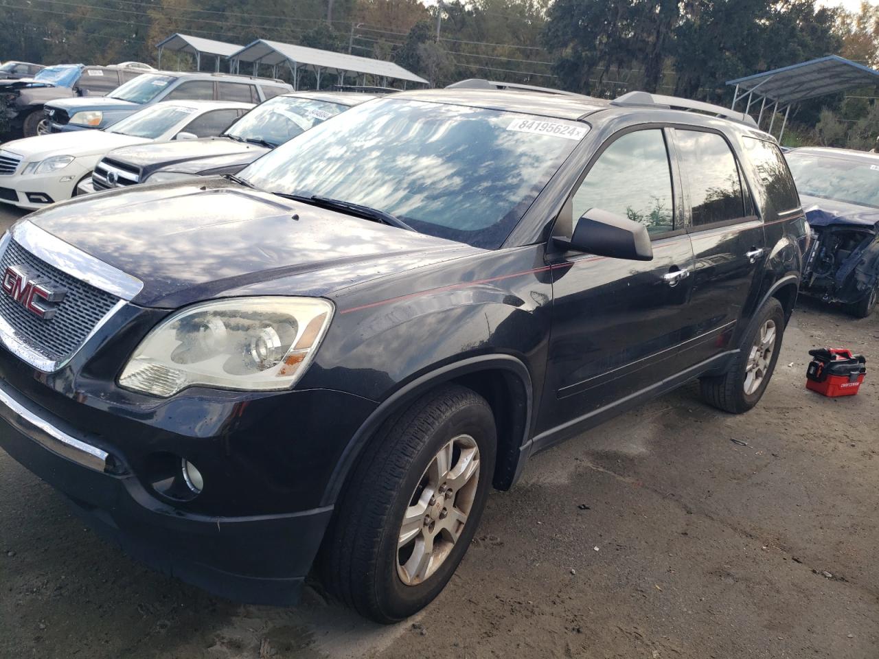 2012 Gmc Acadia Sle продається в Savannah, GA - Rear End
