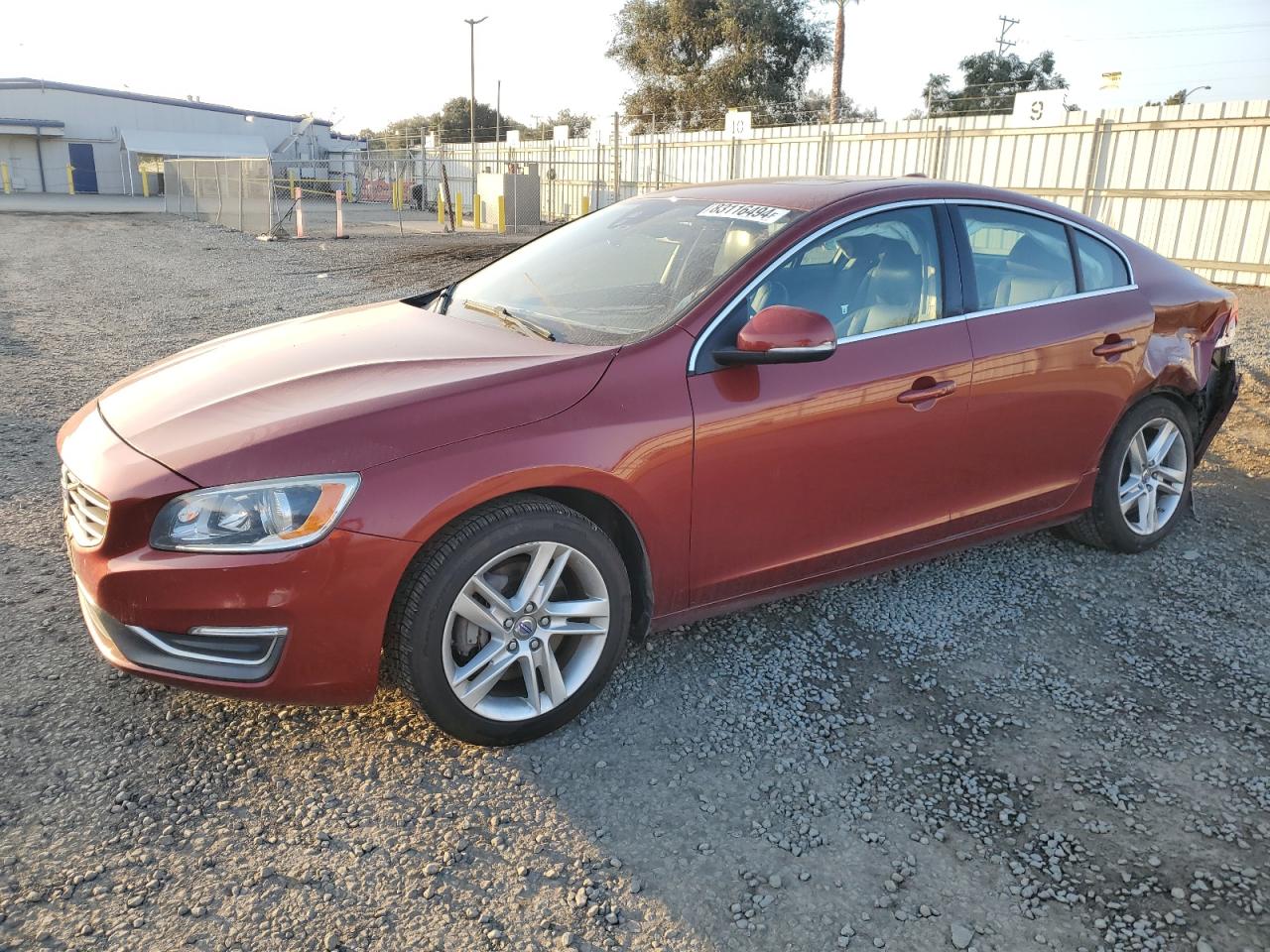 VIN YV1612FS3E2277338 2014 VOLVO S60 no.1