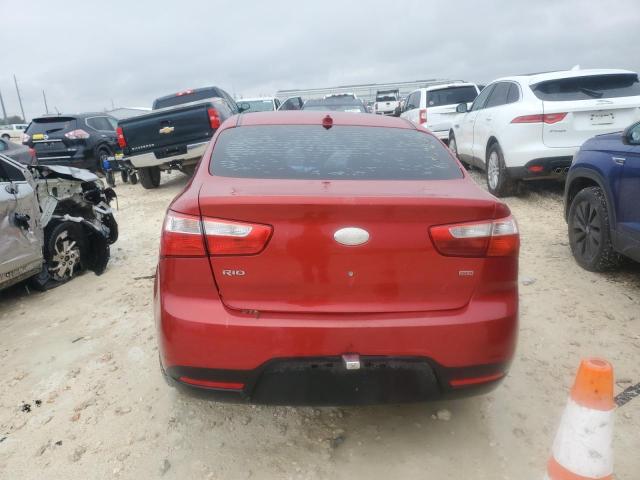 Sedans KIA RIO 2013 Czerwony