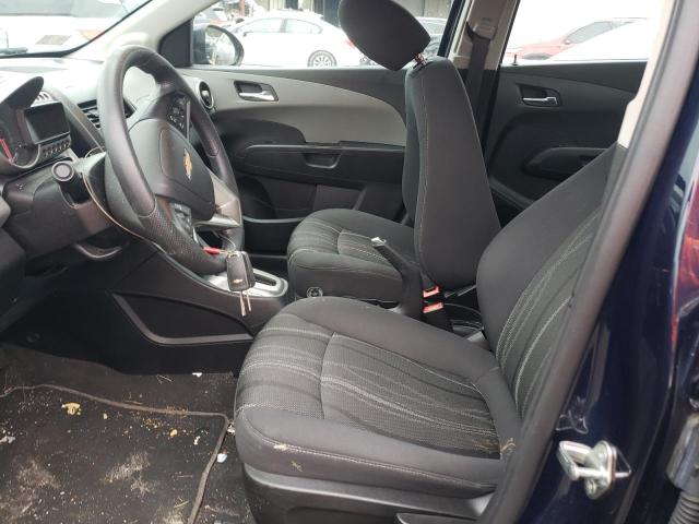  CHEVROLET SONIC 2016 Синий