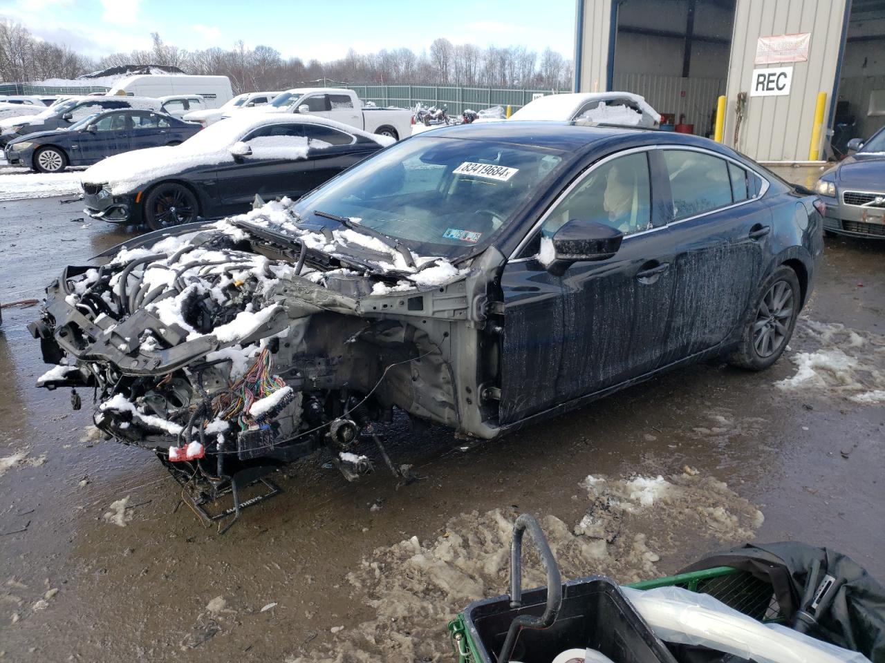 VIN JM1GL1UM9J1331177 2018 MAZDA 6 no.1