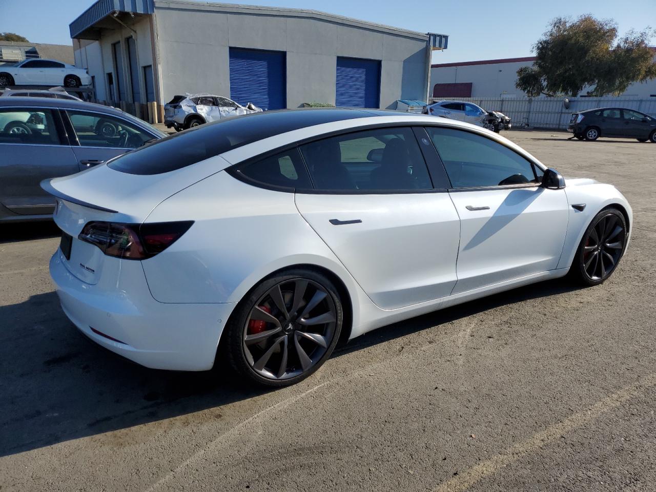 VIN 5YJ3E1EC3LF714184 2020 TESLA MODEL 3 no.3