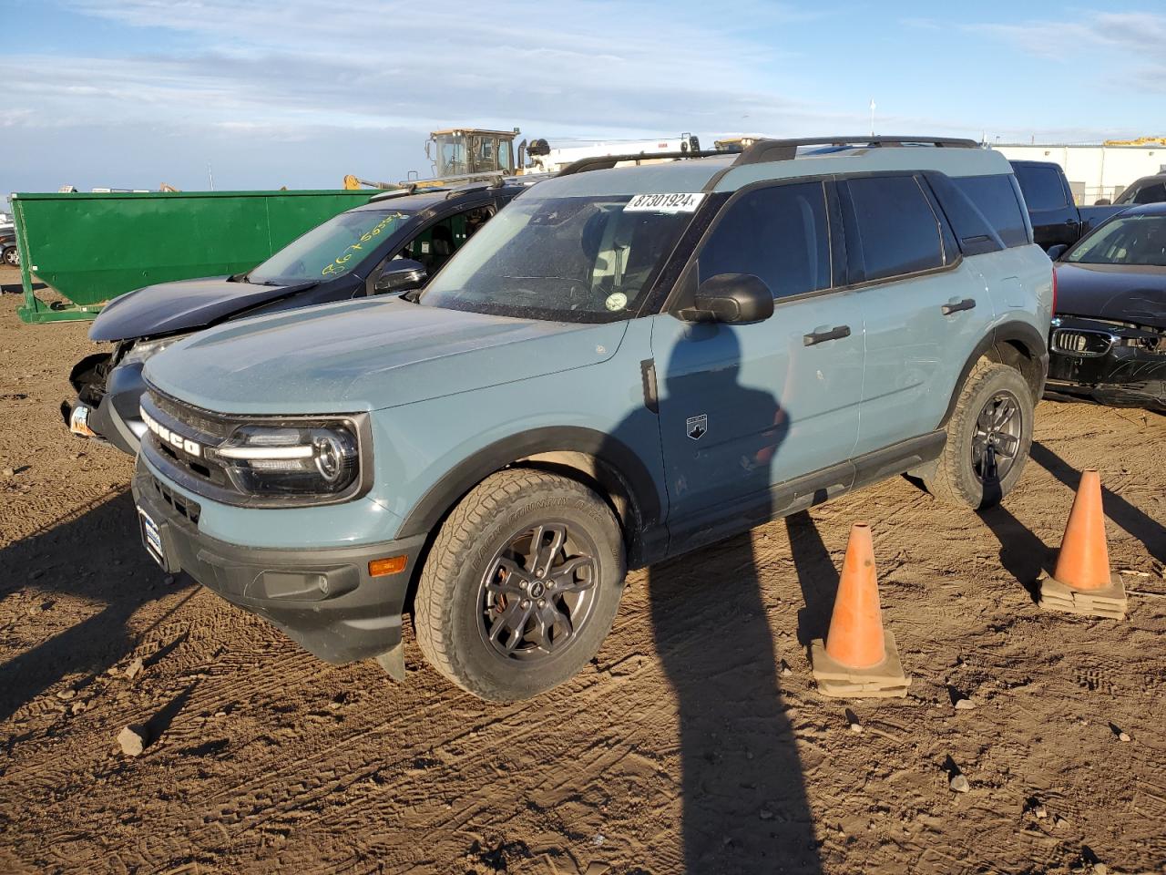 2021 Ford Bronco Sport Big Bend VIN: 3FMCR9B61MRA95632 Lot: 87301924