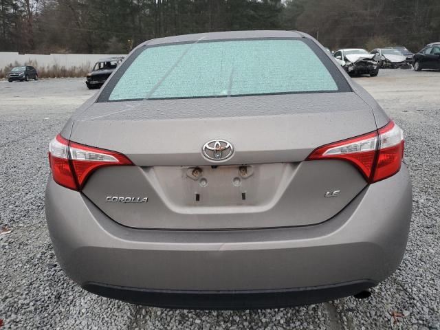  TOYOTA COROLLA 2016 tan