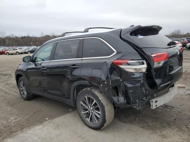  TOYOTA HIGHLANDER 2019 Черный