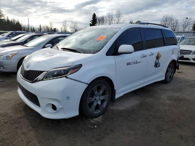  TOYOTA SIENNA 2015 Білий