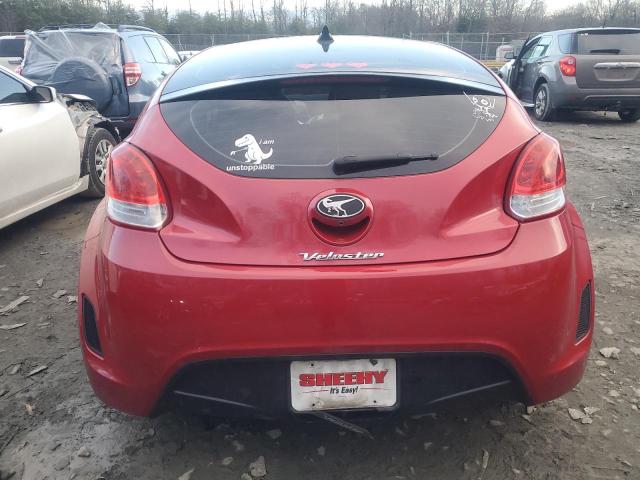  HYUNDAI VELOSTER 2017 Red