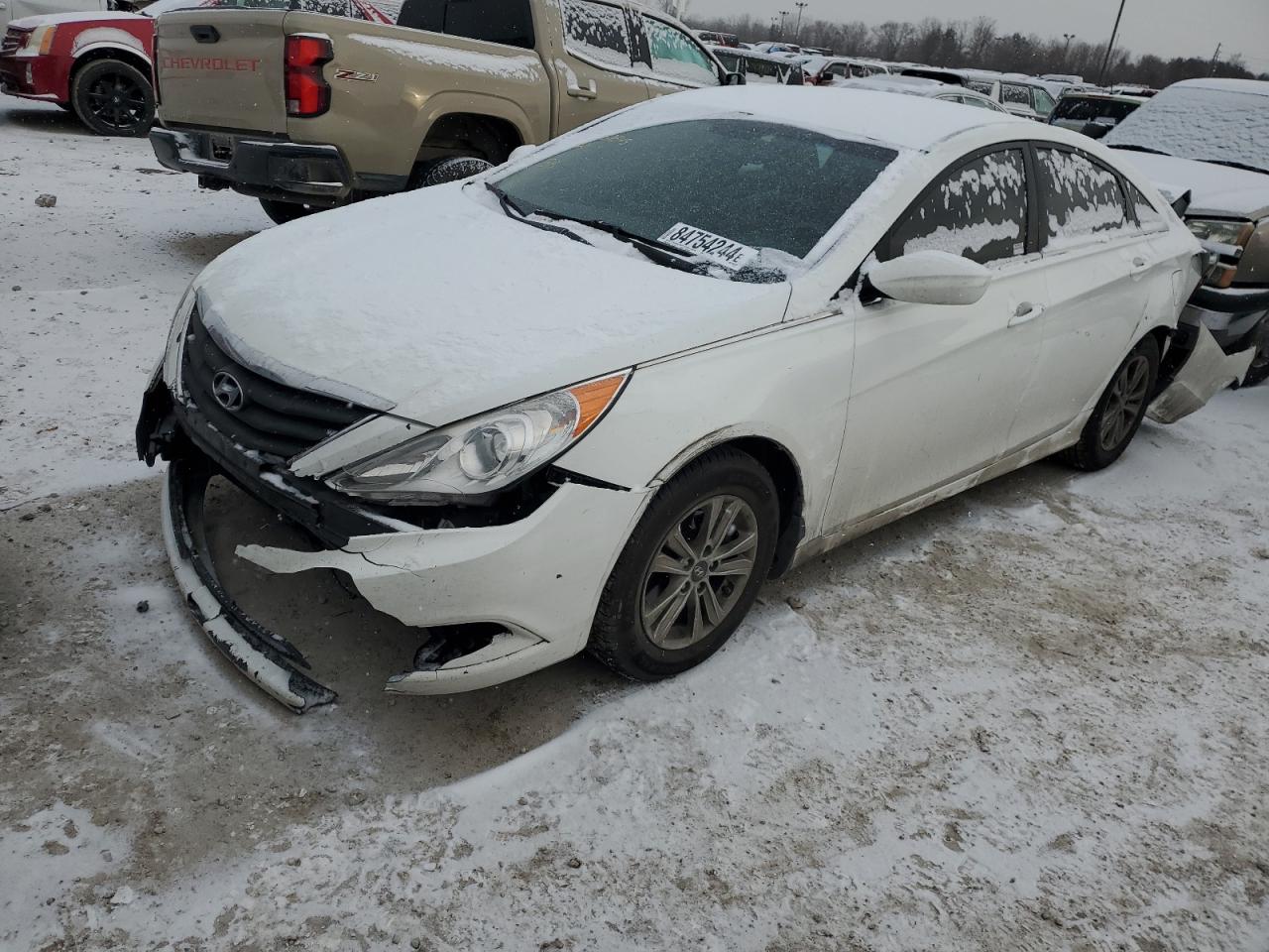2012 Hyundai Sonata Gls للبيع في Indianapolis، IN - Rear End