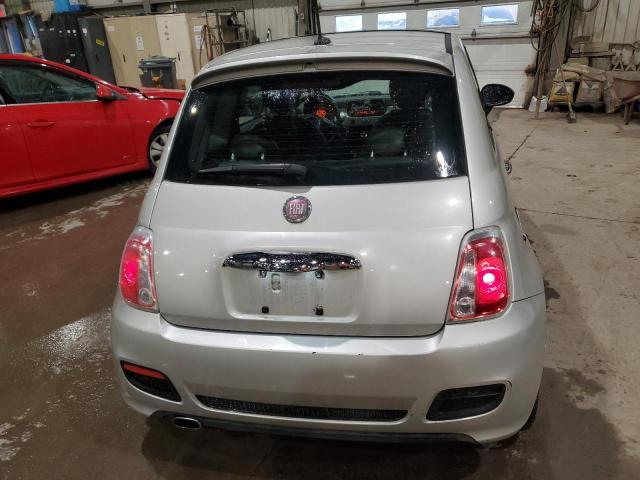  FIAT 500 2012 Серебристый