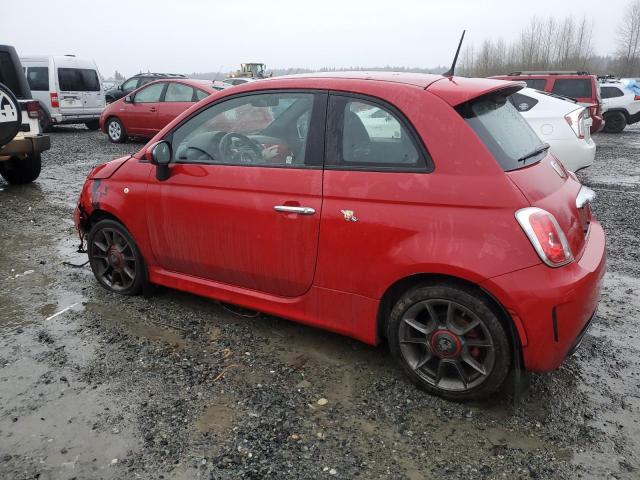  FIAT 500 2015 Червоний